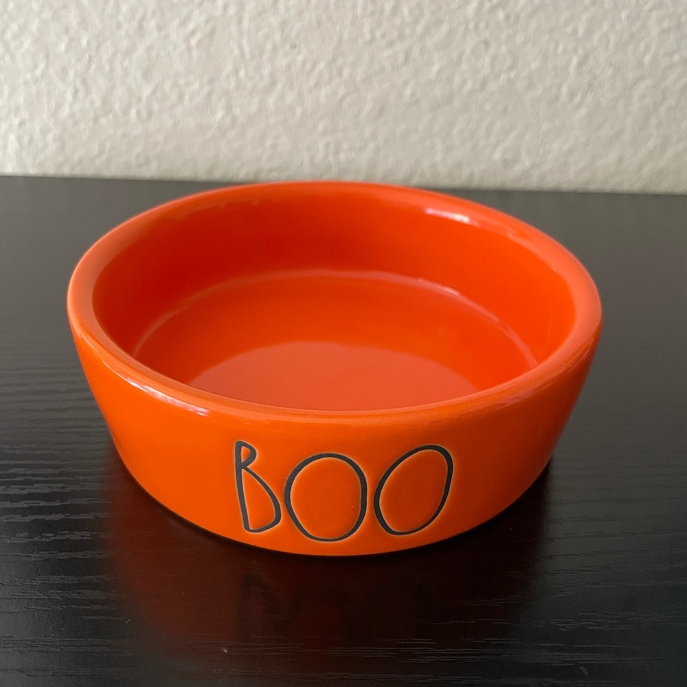 Rae Dunn Small Halloween Pet Bowl